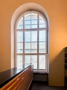 Sonnenschutz außen für Rundbogenfenster